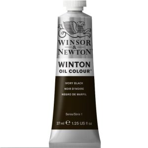 Winsor & Newton Winton Oil Colour Ivory Black 37ml