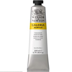 Winsor & Newton Galeria Acrylic Titanium White 200ml