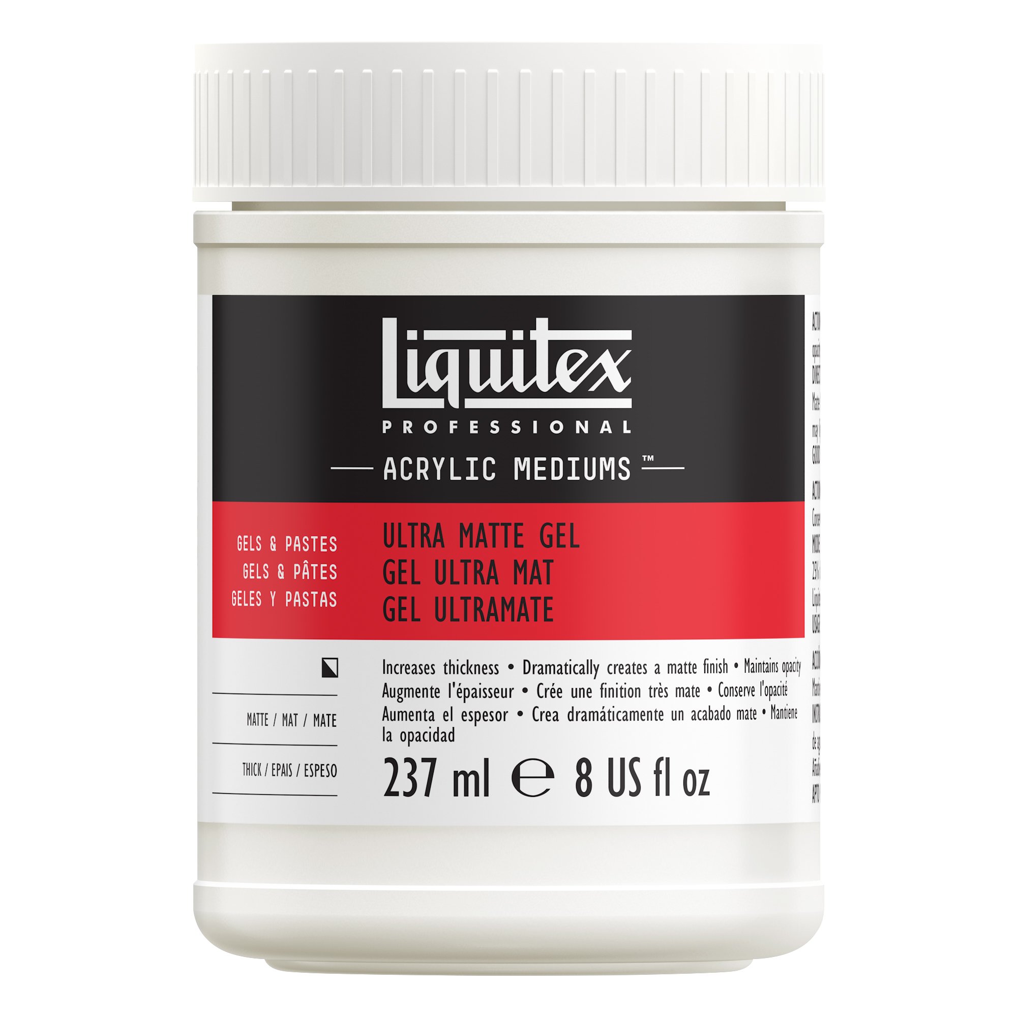 094376924091-LQX ACRYLIC MEDIUMS 237ML ULTRA MATTE GEL 094376924091